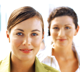 picture of two young women