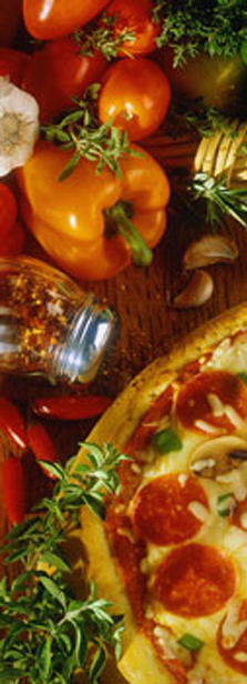 Image of pizza ingredients