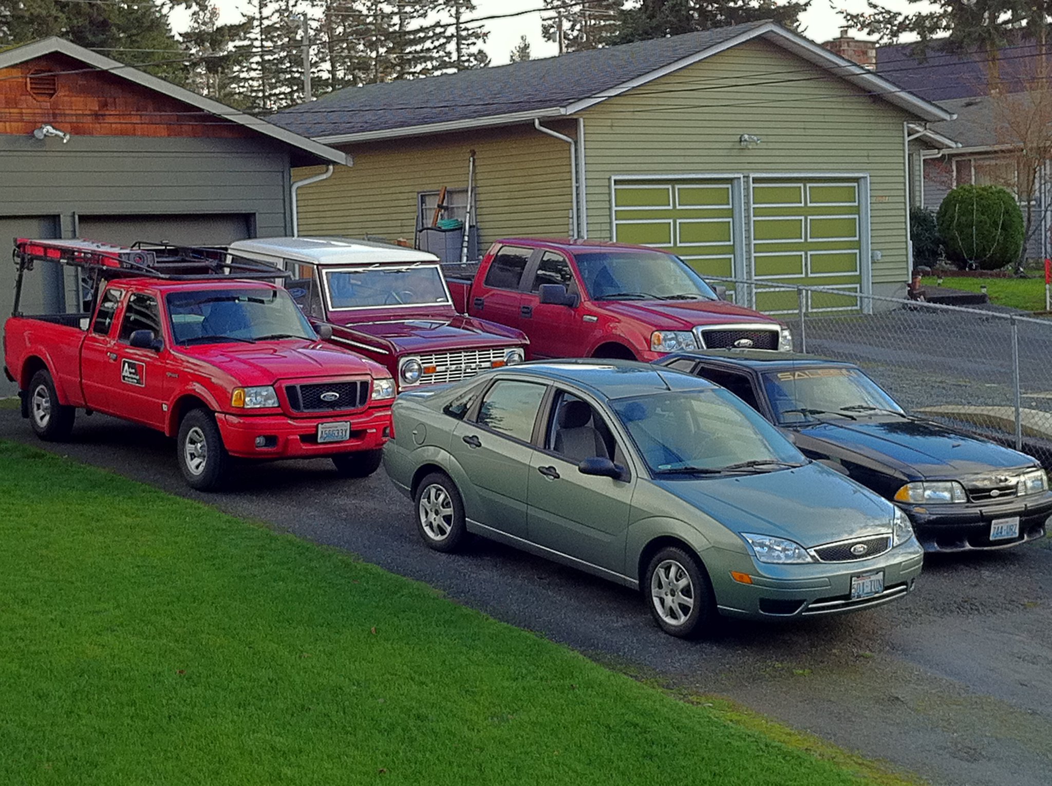 Family line of FORD products