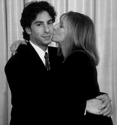 Barbra with son, Jason Gould