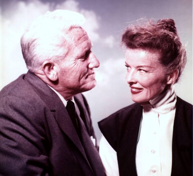 Katherine with Spencer Tracy
