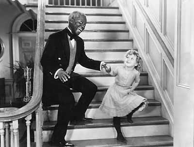 Shirley dancing with Bojangles