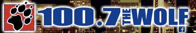 100.7 Seattle Wolf logo