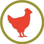 chicken topping icon