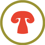 mushroom topping icon