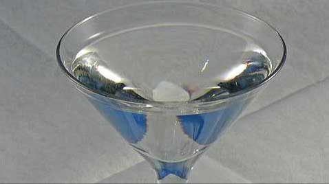 uninspireing poorly lit photography of a glass of water