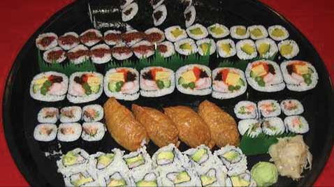 sushi party platter