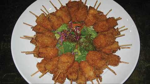 chicken katsu party platter