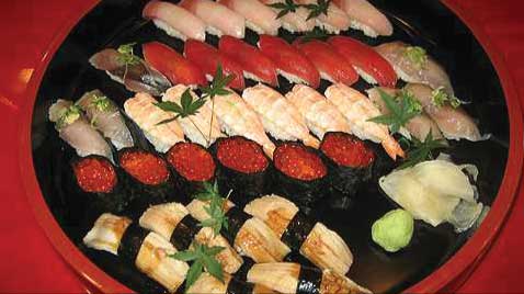 sashimi parti platter
