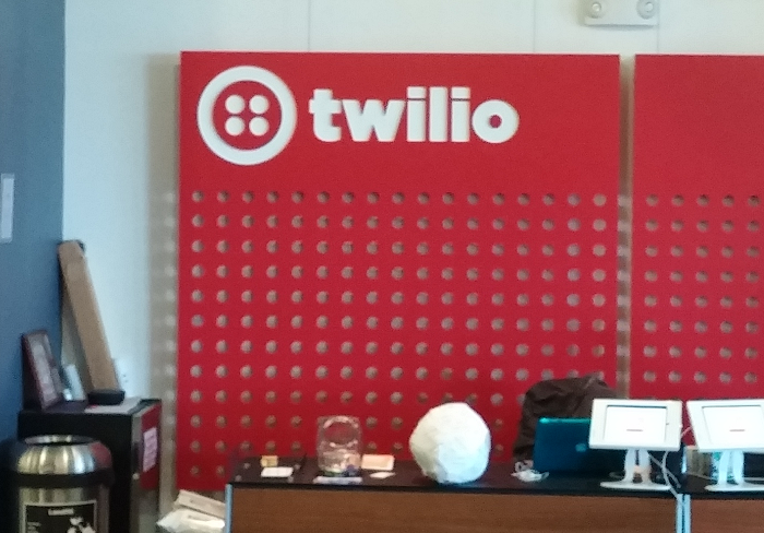 Twilio front desk