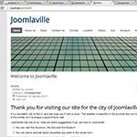 thumbnail of joomla screen